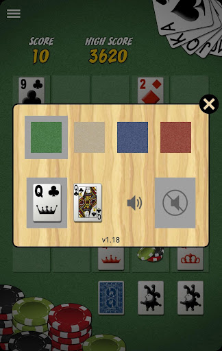 Super Poker Squares Screen 2