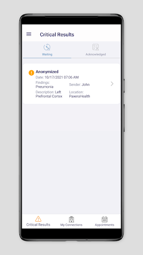 CarePassport MD Screen 2