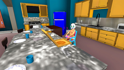 Android application Scary Baby In Pink Horror Game screenshort