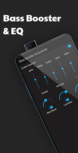 Android application Bass Booster & Equalizer screenshort