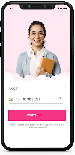Android application Petals Teacher Connect screenshort