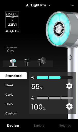 Screenshot of AirLight Pro