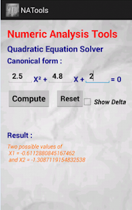 Numerical Analysis Tools