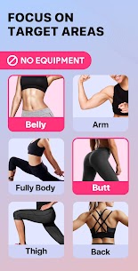Kadınlar için Egzersiz – Kadın Fitness MOD APK (Premium Kilitsiz) 3