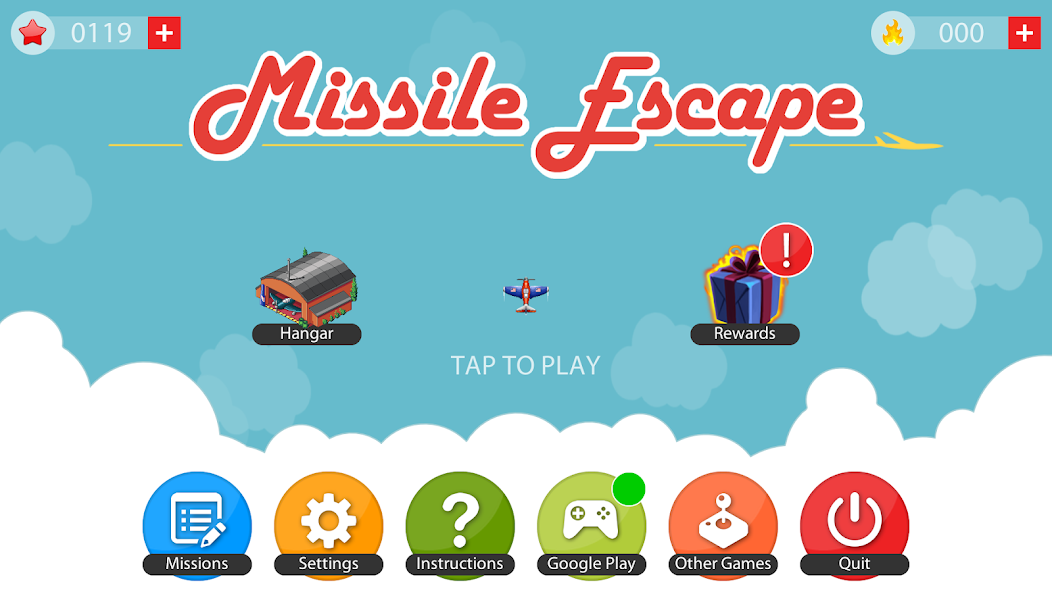 Missile Escape banner