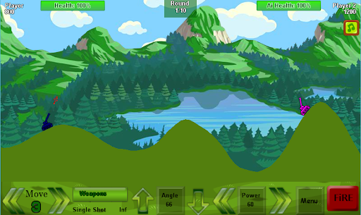 Android application Classic Tank Wars screenshort