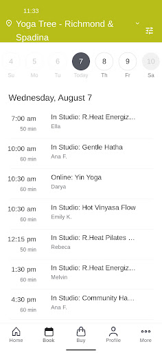 Yoga Tree Screen 2