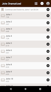 Captura de Pantalla 2 John Dramatized Audio android