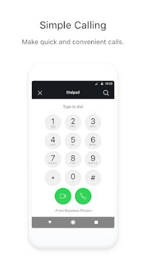 Android application UC-One Carrier Connect screenshort
