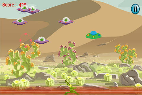 Battle For Earth : Alien Shoot Screen 3