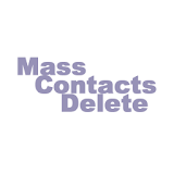 Mass Contacts Delete icon