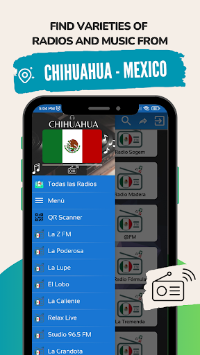 Chihuahua Radios: Music - Live Screen 2