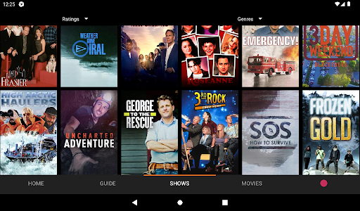 Screenshot of FiberFirst TV