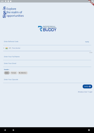 Referral Buddy Screen 3