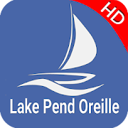 Lake Pend Oreille Idaho Offline GPS Fishing Charts