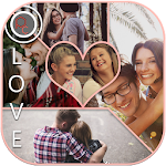 Cover Image of Unduh Love Photo Collage 1.0 APK