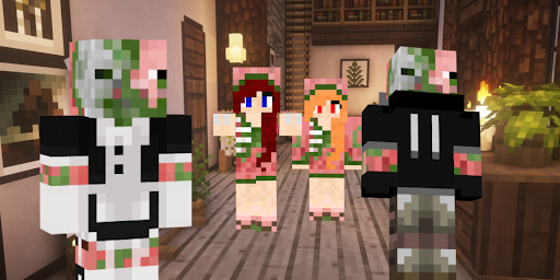 Download Skin For Minecraft Zombie Pigman Apk Free For Android Apktume Com