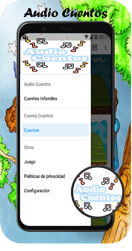 Android application Audio Cuentos screenshort