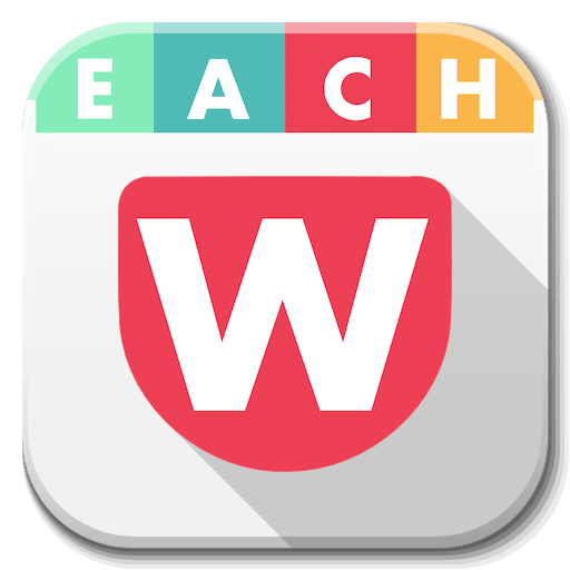 Each Word Game with Dictionary logo