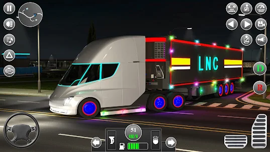 mô phỏng xe tải lái xe tải