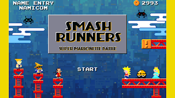 Smash Runners: Super Marionette Battle Online .io