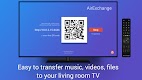 screenshot of AirExchange: Send files to TV