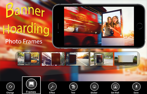 Android application Banner Hoarding Photo Frames - screenshort