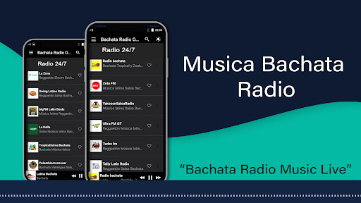 Android application Bachata Radio screenshort