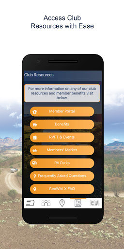 Android application CMCA Connect screenshort