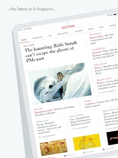 The Spectator Magazine Ekran görüntüsü