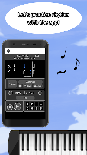 Rhythm Supporter Screen 2
