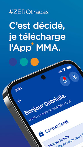 Android application MMA Assurances screenshort