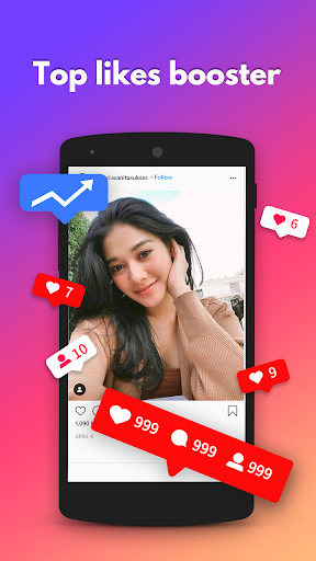 Android application Followers up-by Report screenshort
