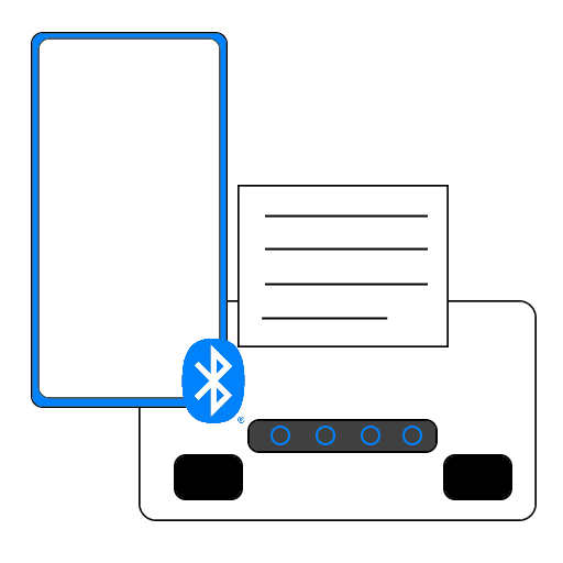 Test Bluetooth Print logo