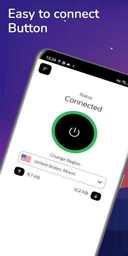 Android application ZeroTap VPN screenshort