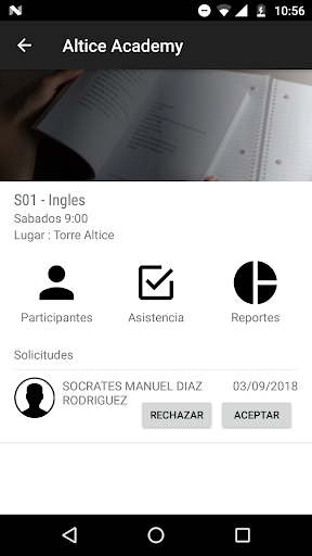 Academy Admin Screen 2