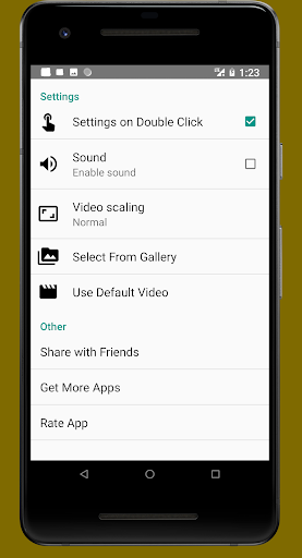 Relax Fireplace Live Wallpaper Screen 3