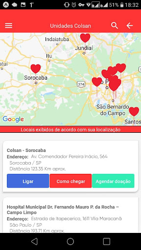 COLSAN - Doe Sangue, Doe Vidas Screen 3