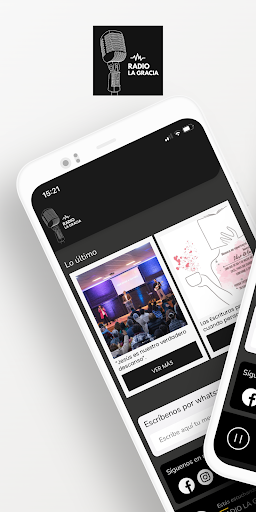 Android application Radio la Gracia de Dios screenshort