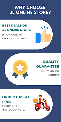 Android application JL Online Store screenshort