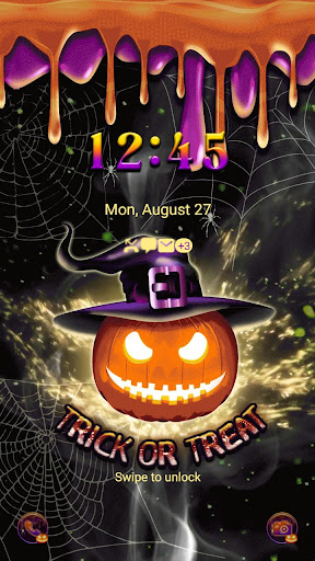 Melting Pumpkin - Wallpaper Screen 2