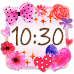 Cover Image of 下载 Cute Clock Widget 2 1.0.1 APK