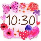 Cute Clock Widget 2 【FREE】 icon