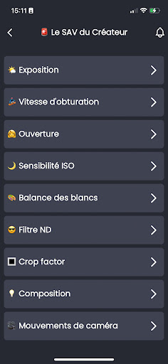 LAcadémie des Créateurs Screen 2