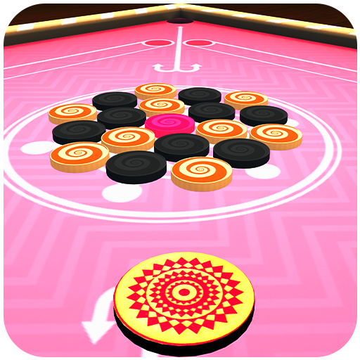 Crypto Game; Carrom Pool 3D logo
