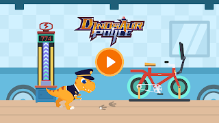 Dinosaur Police Games for kids - Screenshot 1