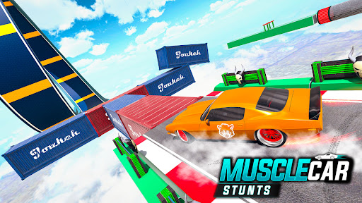Muscle Car Stunts Car Games