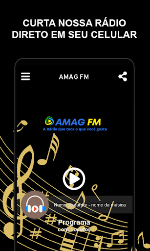 Android application AMAG FM screenshort