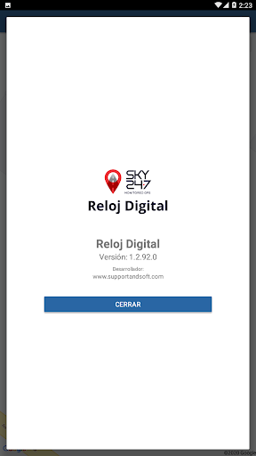 Sky Reloj Digital Screen 2