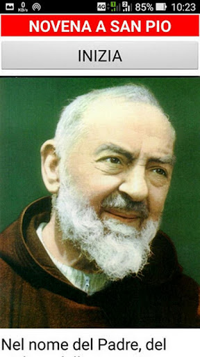 Android application Audio Novena a San Pio screenshort